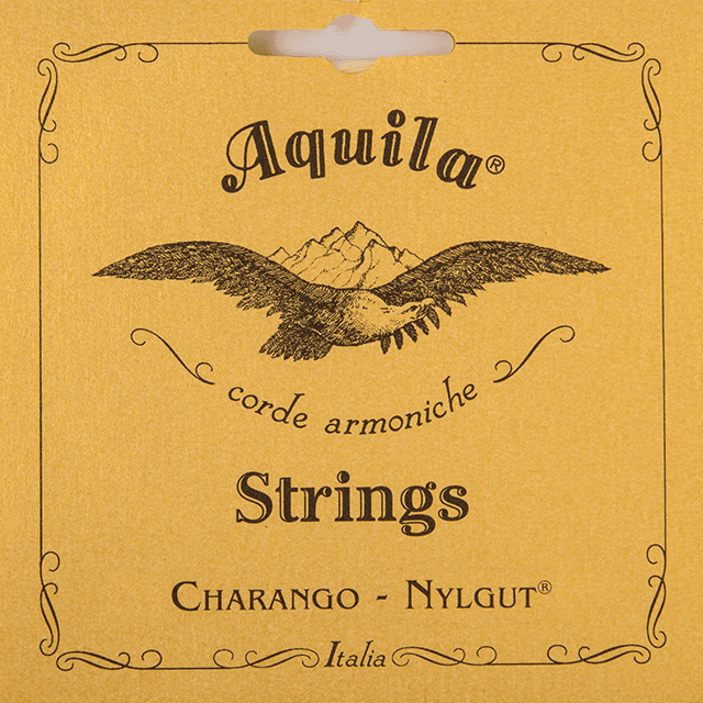 Nylgut Jeu Charango Ee-Aa-Ee-Cc-Gg,Tir Faible