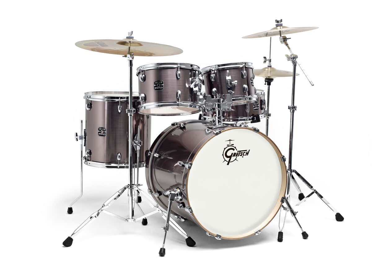 New Energy Fusion 20 Grey Stell + Cymbales Paiste 101