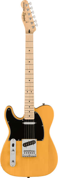 Squier Telecaster Lh Affinity Mn Butterscotch Blonde
