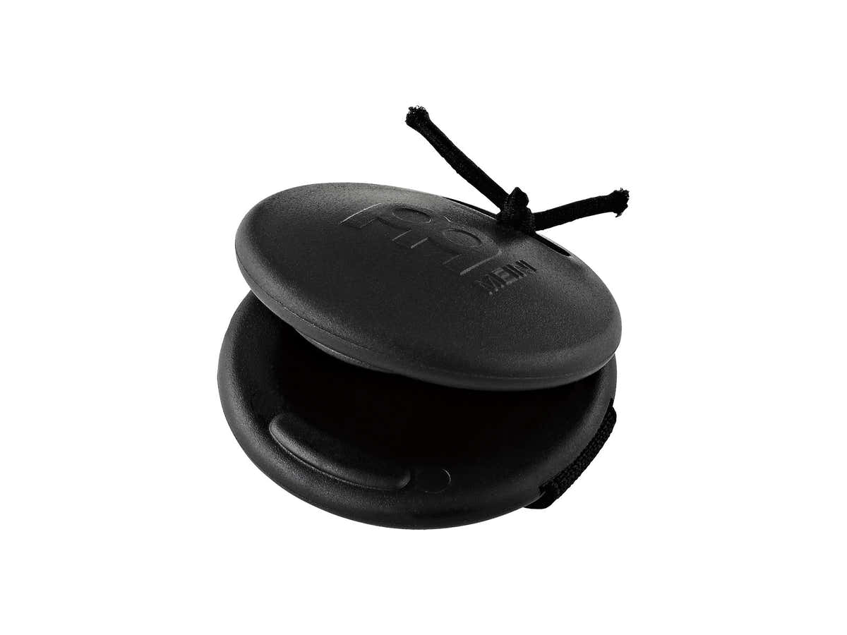 Castagnette Cajon Plastique Large Noir