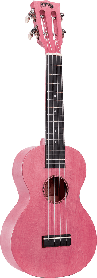 Ukulélé Island Concert Coral Pink + Housse