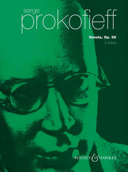 PROKOFIEV S. - SONATA FOR TWO VIOLINS OP. 56 - 2 VIOLINS
