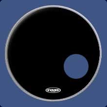 BD20RB - Peau Timbre Resonnance EQ3 Noire 20
