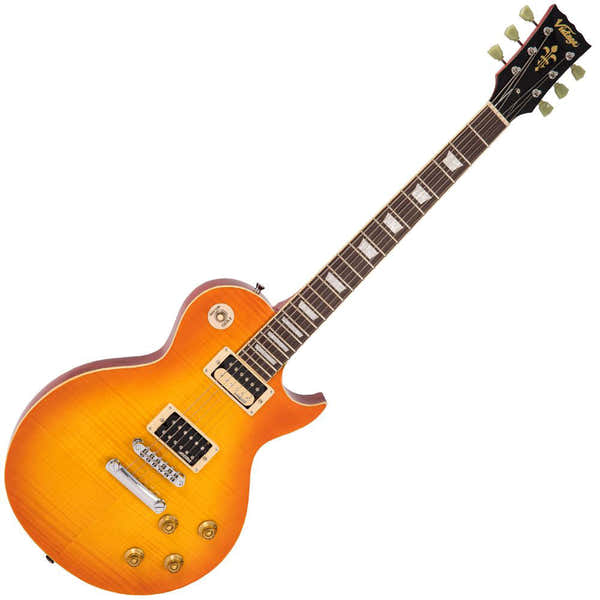 V100Thb Flamed Maple Thru Honeyburst