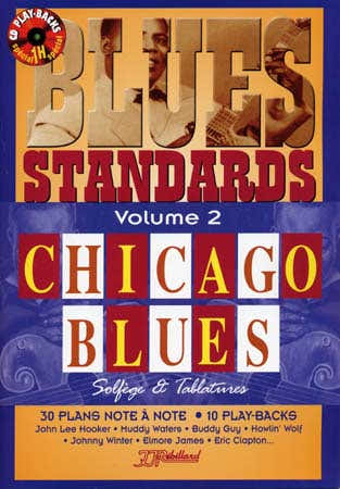 Rebillard - Blues Standards Vol.2 Chicago Blues + CD - Guitare