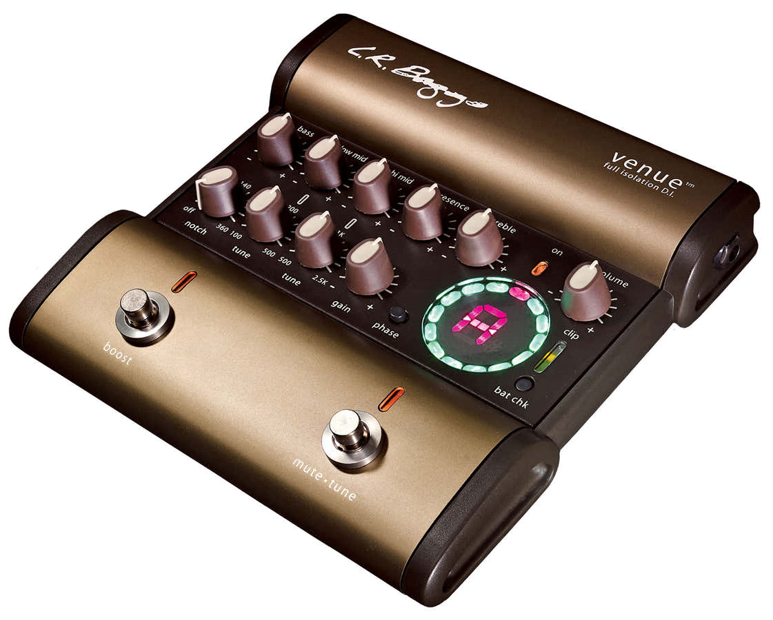 Venue Preamp EQ Accordeur Folk - Reconditionné