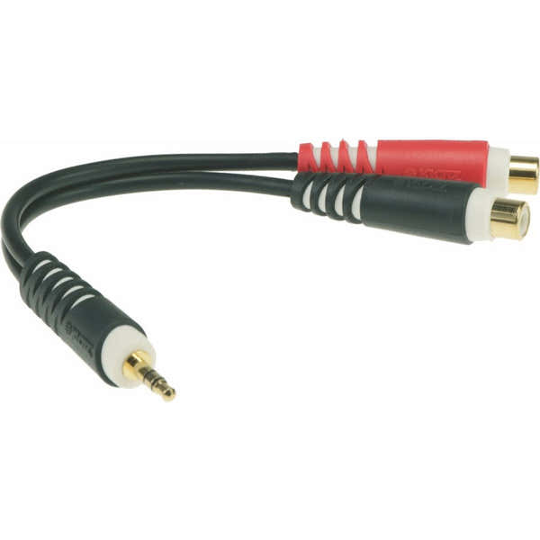 AYS-4 Adapt Y Stereo 20 CM Mini Jack - RCA