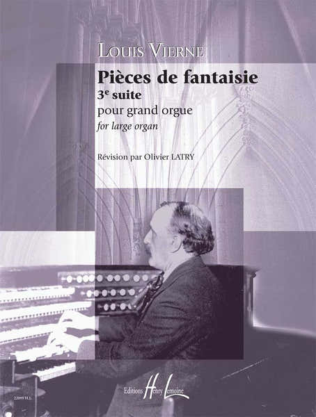 Lemoine Vierne - Pièces De Fantaisie Op.54 (3) - Orgue