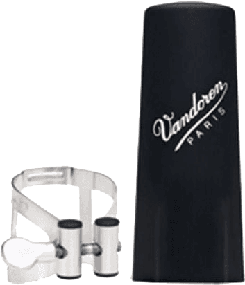 Vandoren Ligature M/o Etain - Clar Sib + Couvre-bec Plastique