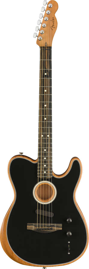 Telecaster American Acoustasonic Ebo Black