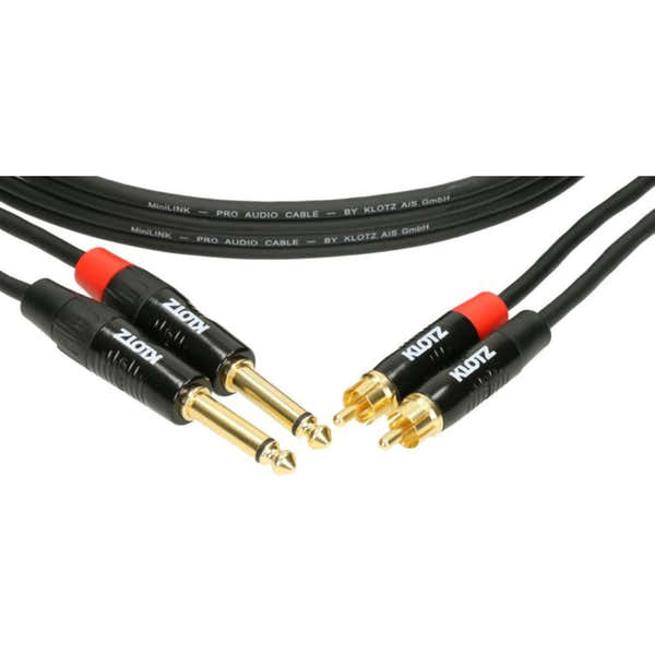 Klotz PRO TWINCABLE 1,5M
