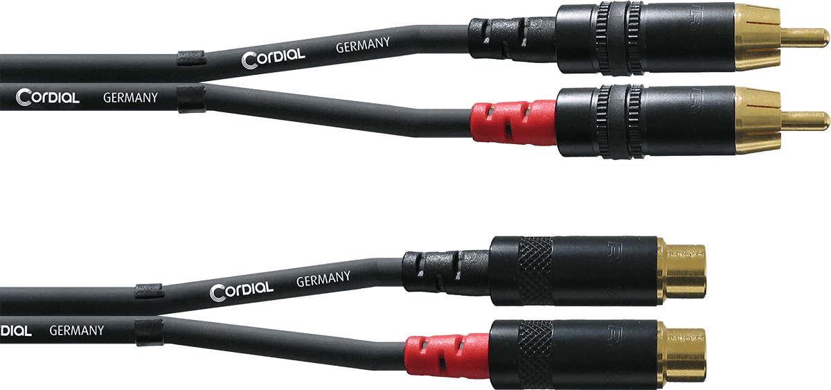 Câble Audio RCA Mâle/femelle 3 M