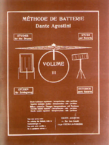 Editions Agostini Agostini - Methode De Batterie Vol.3 : Techniques Superieures