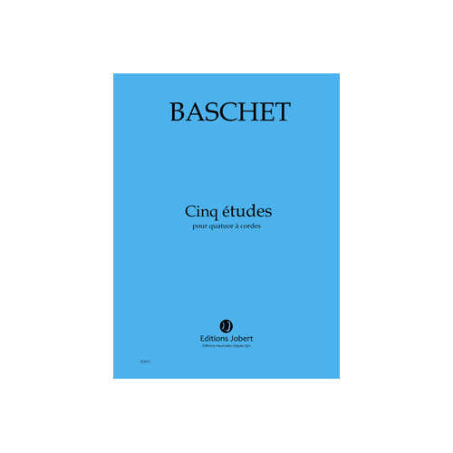 Baschet - Etudes Pour Quatuor À Cordes