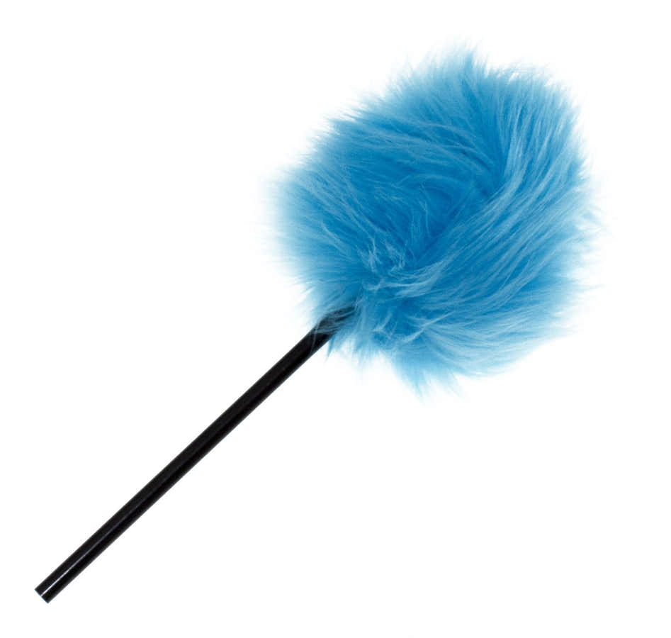 209HB - Batte Fourrure Bleu - Tige Noir