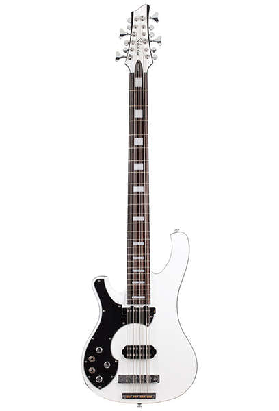Schecter Stargazer-12 Bass Gaucher Gloss White