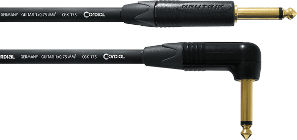 Cable Guitare Jack Droit -coud 3 M