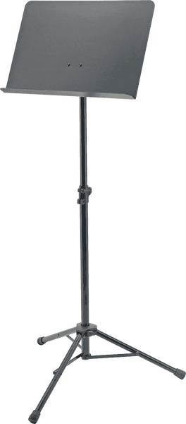 K&M 11960 Pupitre D'orchestre Noir Hauteur Reglable de 740 A 1270 MM