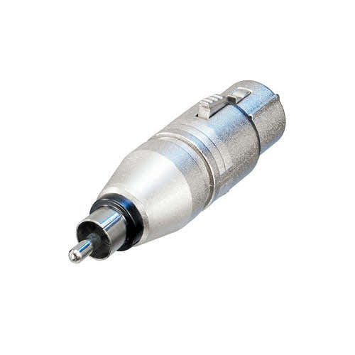 Neutrik NA2fpmm - XLR - 3 Femelles - Cinch / RCA Male