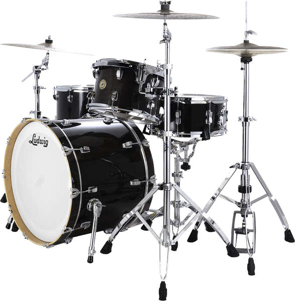 Ludwig Drums LCO5044BDIR - Continental Series 24"/ 4Pcs - Black Satin