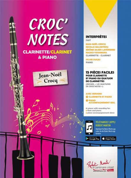 Croc'Notes Clarinette Et Piano