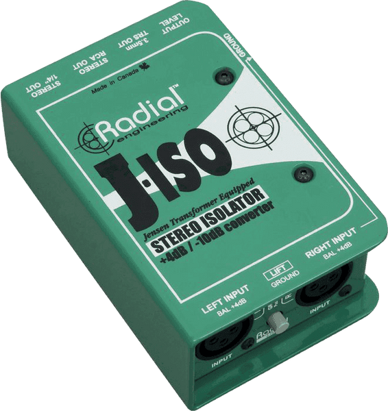Radial J-iso Convertisseur Stereo