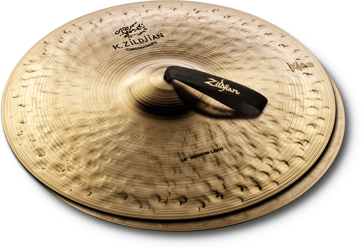 K-Constantinople 18" Orchestra Medium Light (paire)