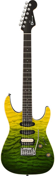Pro-Mod Plus Dinky DK24 HSS 2PT EB QM Ebo Zombie Fade