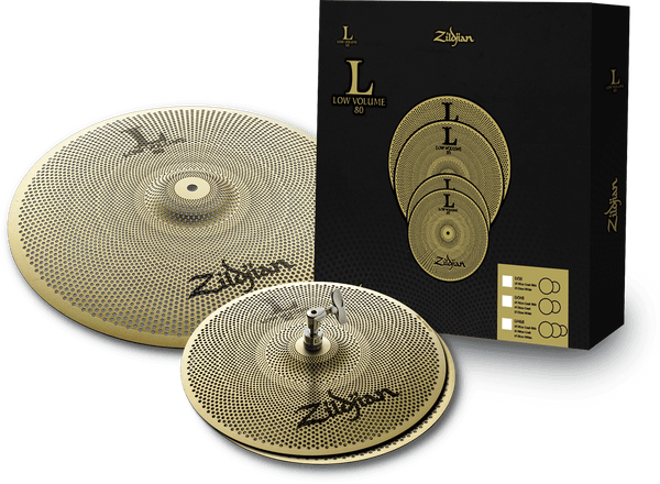 Zildjian LV38 - Pack Cymbale L80 Low Volume 13" / 18"