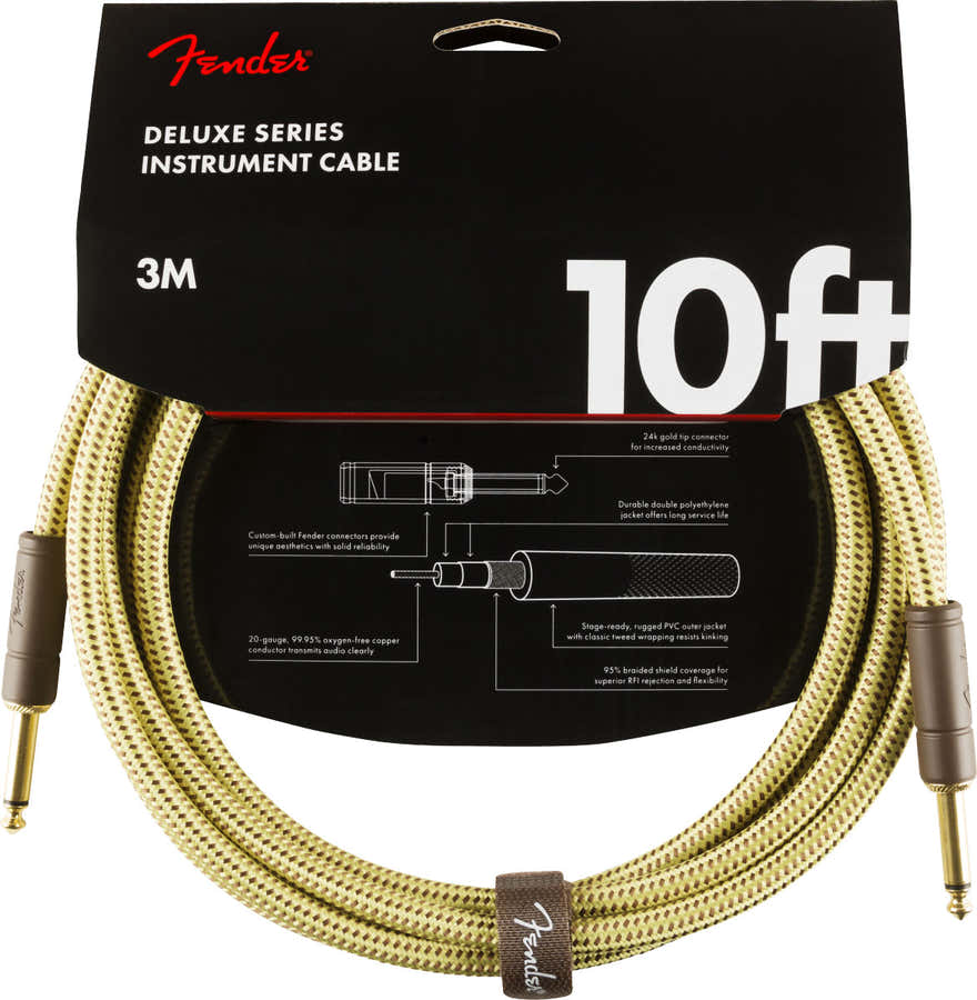3m Deluxe Instrument Cable Tweed
