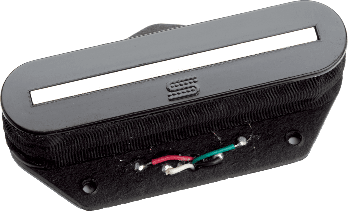 STK-T2B - Hot Stack Lead Tele Chevalet Noir