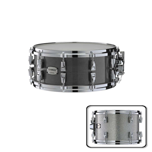Yamaha Absolute Hybrid Maple C Claire 14X6 Silver Sparkle