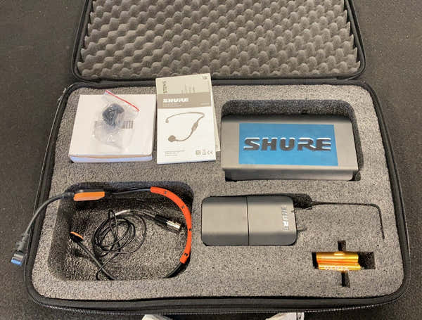 Shure Syst HF Simple Serre Tête Fitness - Stock B