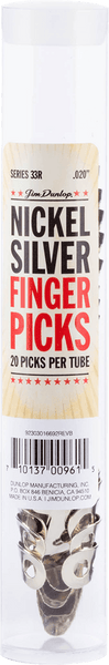 Dunlop 20 x 0,020in Doigt Et Pouce Nickel