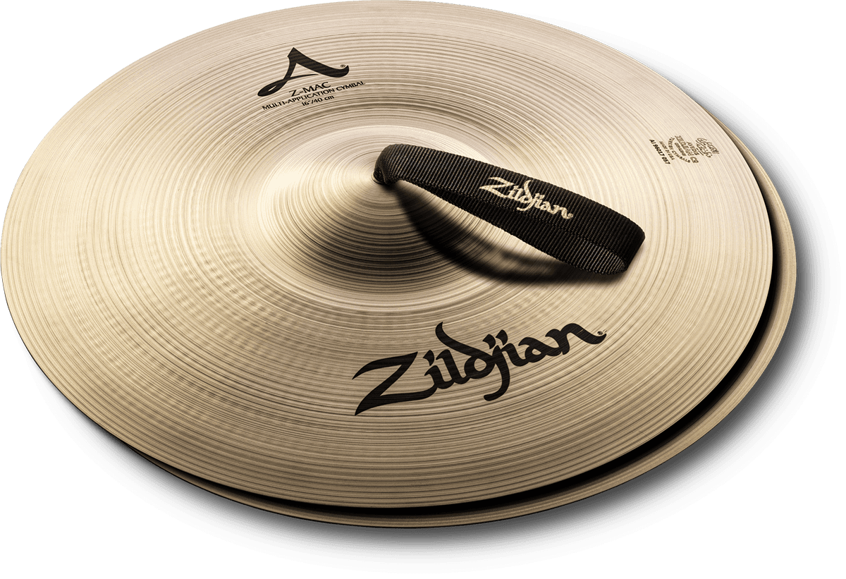 A0475 Cymbales Frappées Marching Z Mac 16" Paire