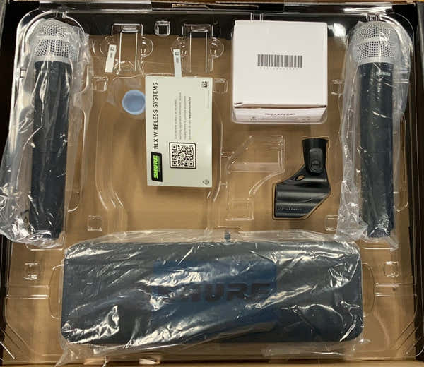 Shure BLX288E-PG58-M17 - Stock B