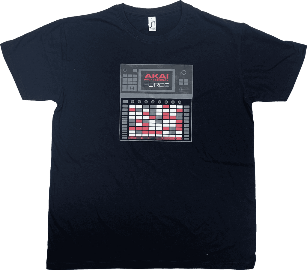 "M" T-Shirt Noir Akai Professional Force