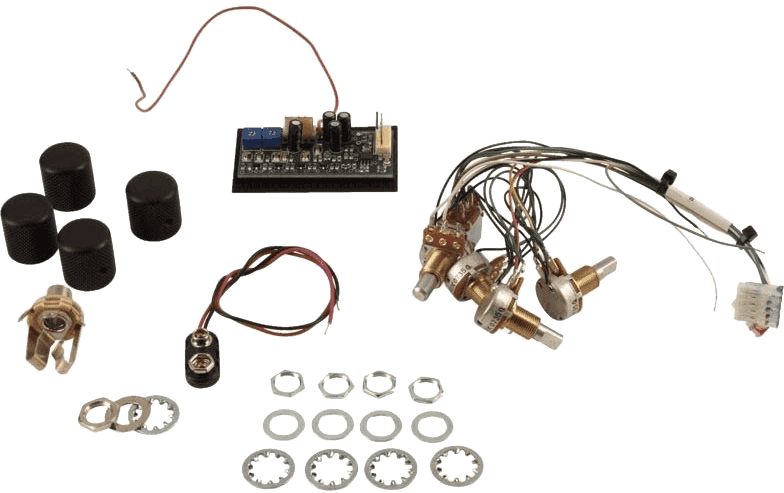 STC-3M4 - Preampli 3 Bandes Actif + 4 Potards