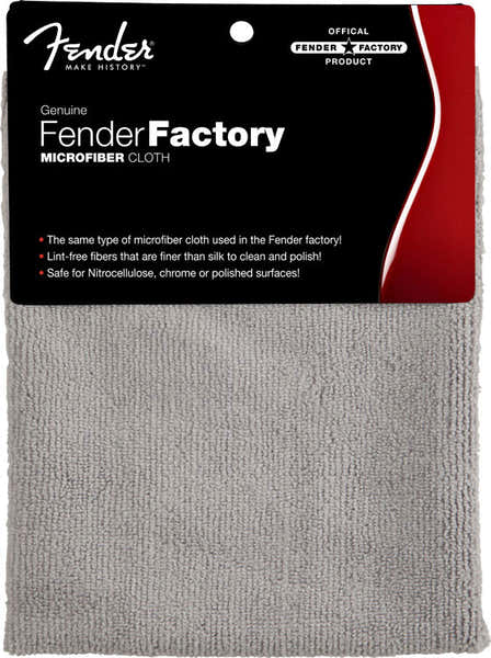 Fender Factory Microfiber Cloth Gray
