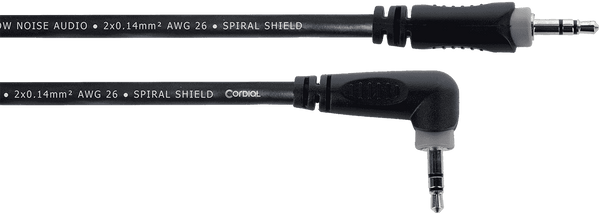 Câble Audio Stéréo Mini-jack Droit /Coudé 50 CM