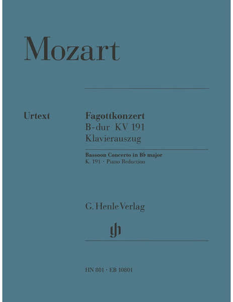 Mozart - Bassoon Concerto BB Major K. 191 - Bassoon et Orchestre