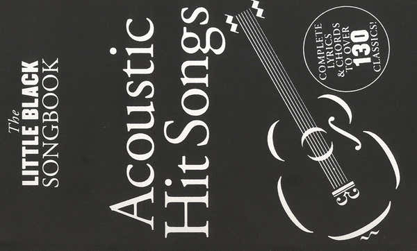 Wise Publications The Little Black Songbook: Acoustic Hits - Version anglaise