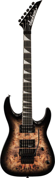 Jackson Guitars Js32 Dkap Dinky Js Ama Transparent Black Burst