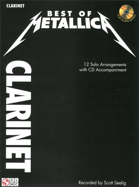 Cherry Lane Best Of Metallica + CD - Clarinet
