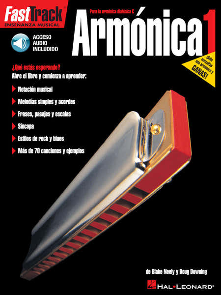 Hal Leonard Fast Track Armonica 1 Harm + Audio En Ligne - Harmonica