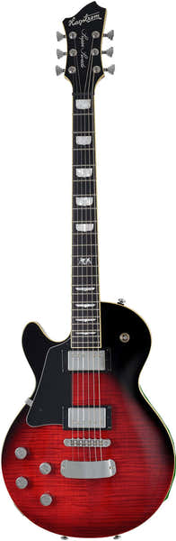 Hagstrom Super Swede Crimson Flame Gaucher