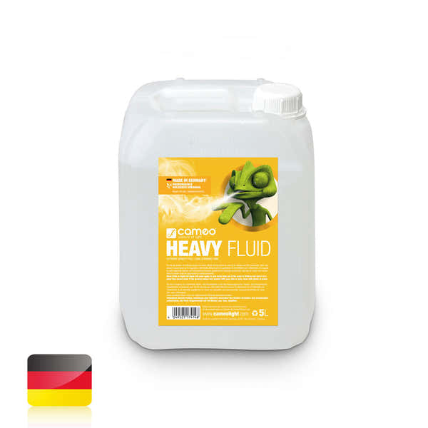 Cameo Heavy Fluid 5L - Liquide Pour Machines fume TRS Forte Densit et TRS Longue Tenue - 5 L