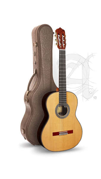 Alhambra Professionnel Luthier Linea Profesional + 9650 Bam Iconic Etui