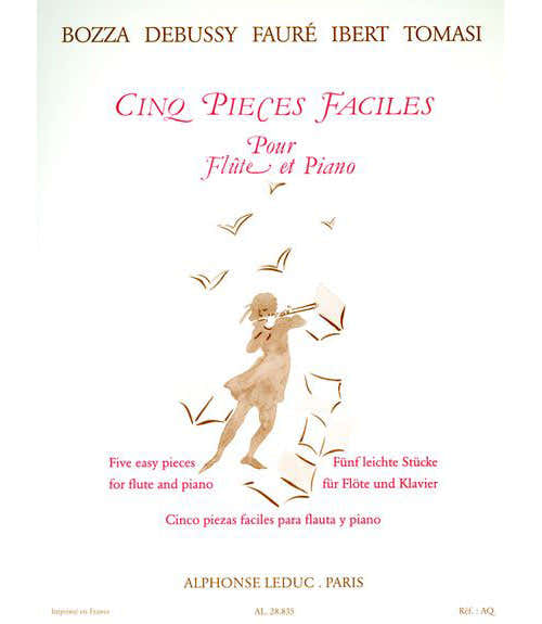 Leduc Cinq Pieces Faciles - Flute et Piano