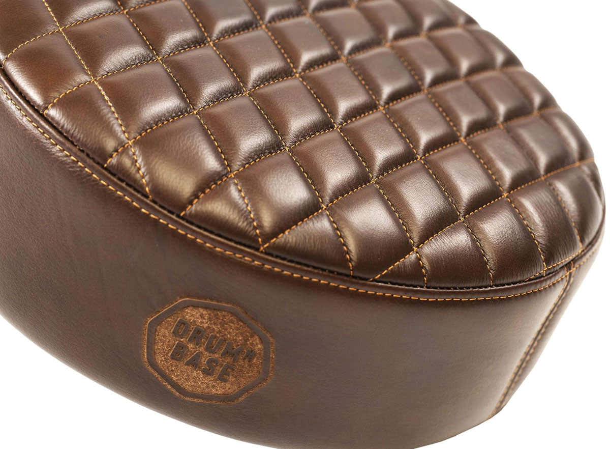 RLST-BRWN - Assise en Cuir Véritable - Marron